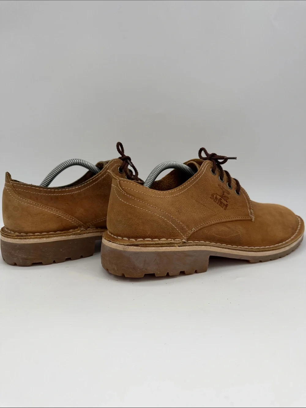 Authentic Bata Safari Kenya Low Cut Oxfords Desert Shoes Men's 9.5 Wheat NuBuck